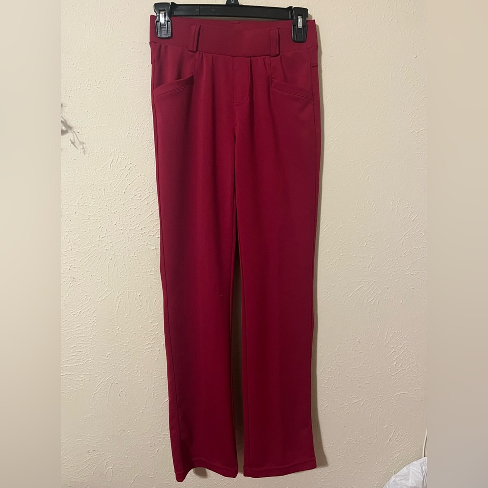 Stretchy Red Pants, Size S